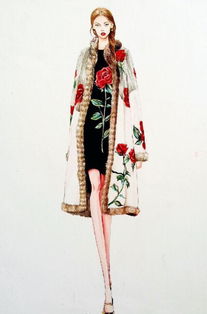 那些亮瞎你的眼的手绘 水彩的服饰 婚纱